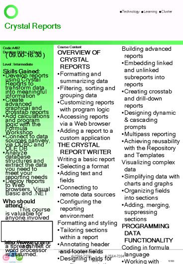 presentation player overlay