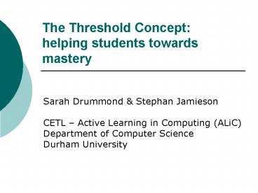 presentation player overlay