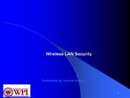 Wireless LAN Security