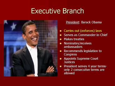 Executive Branch