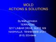 MOLD ACTIONS PowerPoint PPT Presentation
