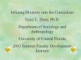Infusing Diversity into the Curriculum PowerPoint PPT Presentation