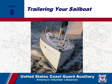Trailering Your Sailboat