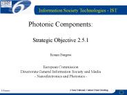 Photonic Components: