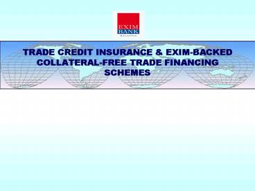 TRADE CREDIT INSURANCE