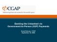 Banking the Unbanked via PowerPoint PPT Presentation