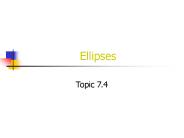 Ellipses