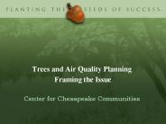 Trees and Air Quality Planning