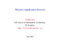 Wireless%20Application%20Protocol PowerPoint PPT Presentation