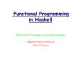 Functional%20Programming%20%20in%20Haskell PowerPoint PPT Presentation