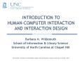 INTRODUCTION TO HUMANCOMPUTER INTERACTION AND INTERACTION DESIGN PowerPoint PPT Presentation