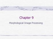 Morphological Image Processing