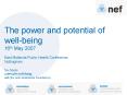 The power and potential of wellbeing PowerPoint PPT Presentation