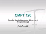 CMPT 120