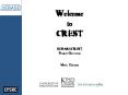 Welcome to CREST SEBASECREST Project Overview PowerPoint PPT Presentation