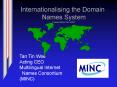 Internationalising the Domain Names System Presentation for IDRC PowerPoint PPT Presentation