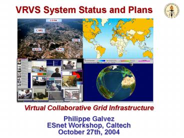 VRVS System Status and Plans