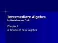 Intermediate Algebra by Gustafson and Frisk PowerPoint PPT Presentation