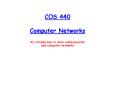 COS 440 PowerPoint PPT Presentation