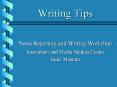 Writing Tips PowerPoint PPT Presentation