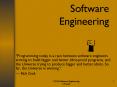 Software Engineering PowerPoint PPT Presentation