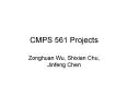 CMPS 561 Projects PowerPoint PPT Presentation