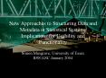 New Approaches to Structuring Data and Metadata in Statistical Systems Implications for Usability an PowerPoint PPT Presentation