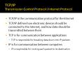 TCPIP Transmission Control Protocol Internet Protocol PowerPoint PPT Presentation