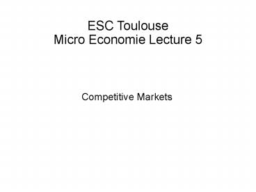 ESC Toulouse