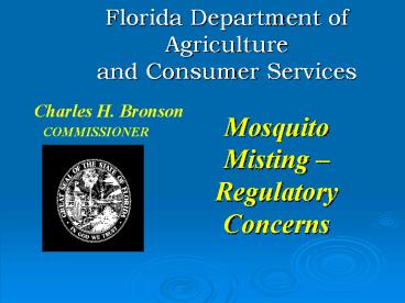Florida Department of Agriculture and Consumer Services