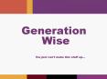 Generation Wise PowerPoint PPT Presentation