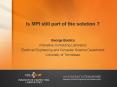 Is MPI still part of the solution ? PowerPoint PPT Presentation