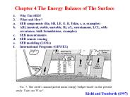 Elements of the Sun; Solar Radiation