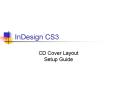 InDesign CS3 PowerPoint PPT Presentation