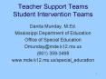 Teacher Support Teams Student Intervention Teams PowerPoint PPT Presentation