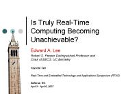 Is Truly RealTime Computing Becoming Unachievable