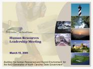 Human Resources Leadership Meeting