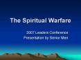 The Spiritual Warfare PowerPoint PPT Presentation