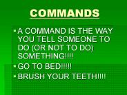 COMMANDS
