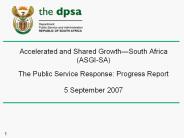 Accelerated and Shared Growth