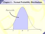 Chapter 6 ~ Normal Probability Distributions