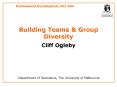 Building Teams PowerPoint PPT Presentation