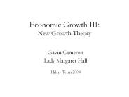 Economic Growth