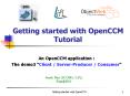 Getting started with OpenCCM Tutorial PowerPoint PPT Presentation