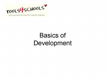 Development Director Seminar