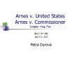 Arnes v' United States Arnes v' Commissioner Judges: Hug, Fay PowerPoint PPT Presentation