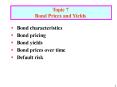 Bond Prices and Yields PowerPoint PPT Presentation