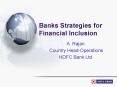 Banks Strategies for Financial Inclusion PowerPoint PPT Presentation