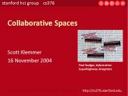 Collaborative Spaces