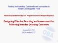 Funding%20for%20Promoting%20Outcome-Based%20Approaches%20in%20Student%20Learning%20(OBA%20Fund)%20%20Workshop%20Series%20to%20Help%20You%20Prepare%20Your%20OBA%20Project%20Proposal%20%20Designing%20Effective%20Teaching%20and%20Assessment%20for%20Achieving%20Intended%20Learning%20Outcomes%20Angela%20HO,%20EDC%2018 PowerPoint PPT Presentation